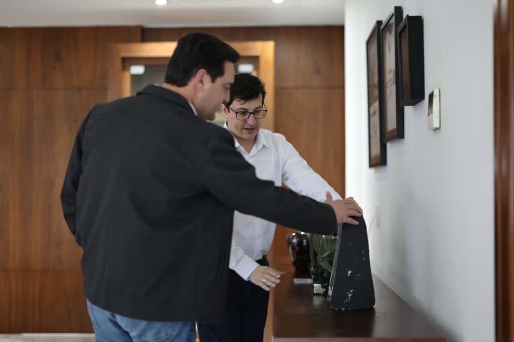 Prefeito Álvaro visita Governador Ratinho Junior e apresenta potencial turístico e econômico de Chopinzinho