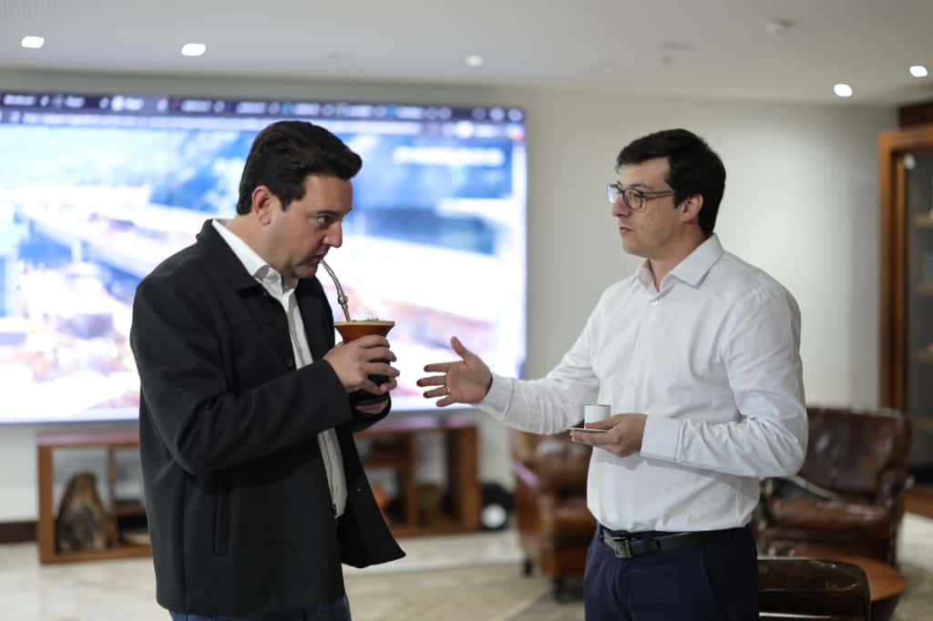 Prefeito Álvaro visita Governador Ratinho Junior e apresenta potencial turístico e econômico de Chopinzinho