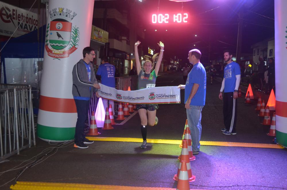 Com apoio da Prefeitura, 1ª Night Run aconteceu ontem em Chopinzinho
