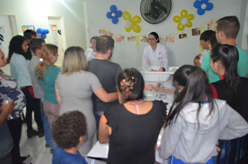 Secretaria de Saúde promove encontro de paternidade para gestantes e seus parceiros